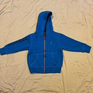 Tommy Hilfiger Kids Vibrant Blue Zip-Up Hoodie